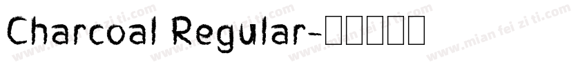 Charcoal Regular字体转换